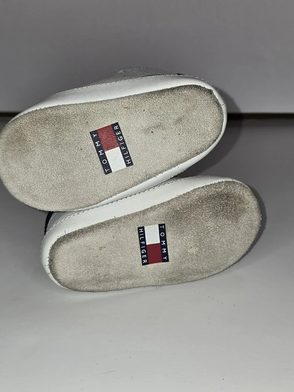 Tommy Hilfiger Infant Boys Sneakers White Shoes , Size 0-3 Months